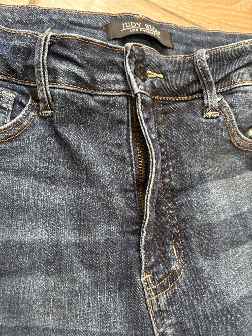 Judy Blue High Rise Control Top Distressed Flare Jeans JB88739 Womens 14W NWOT - Picture 4 of 9